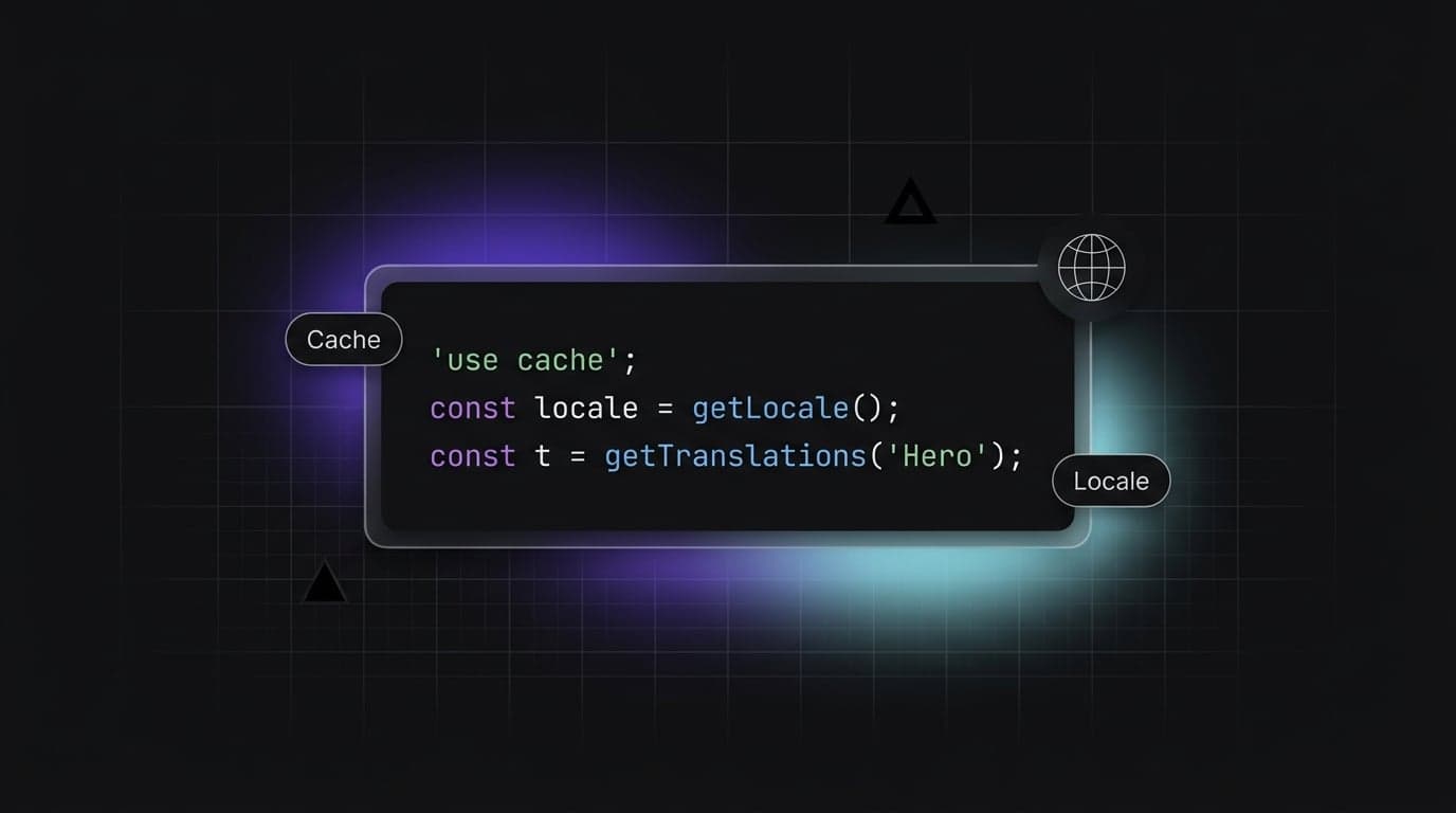next-intl + Next.js 16: proxy.ts setup, root params, caching