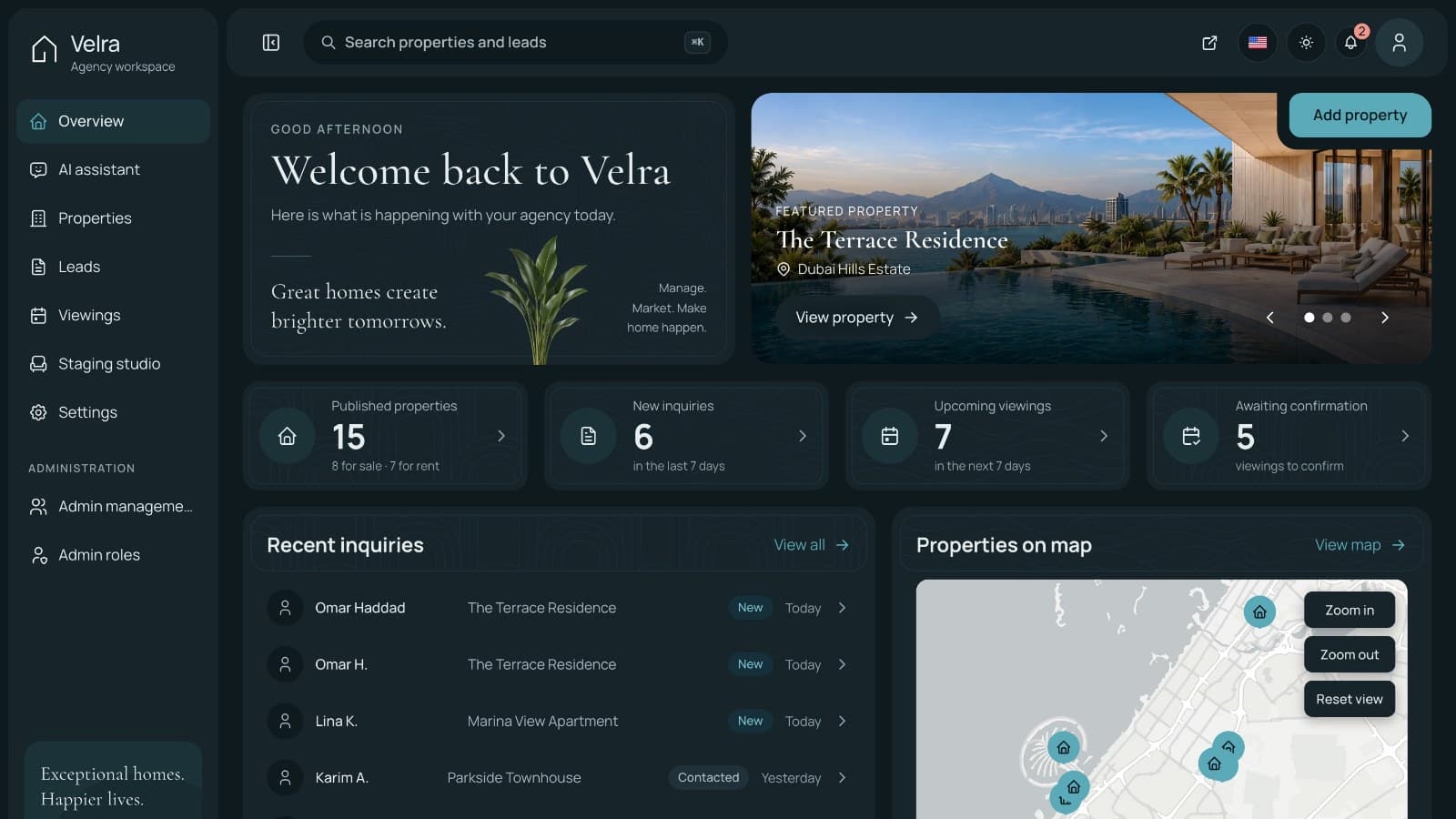 How to Build a Real Estate Agency Website in Next.js