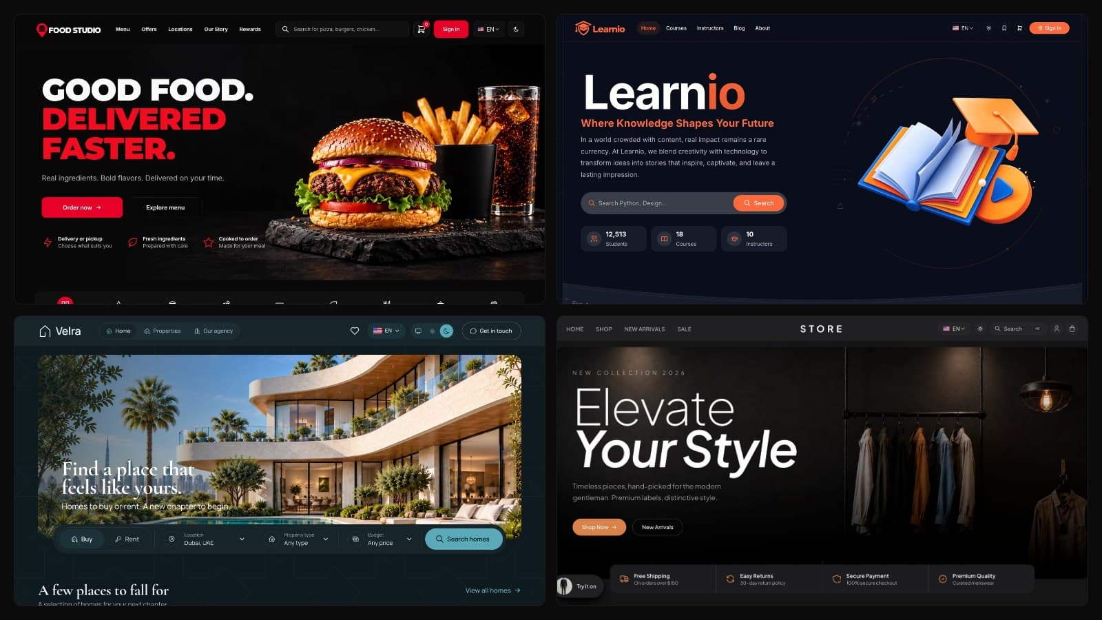 Best Next.js Templates for 2026: Free and Premium Picks